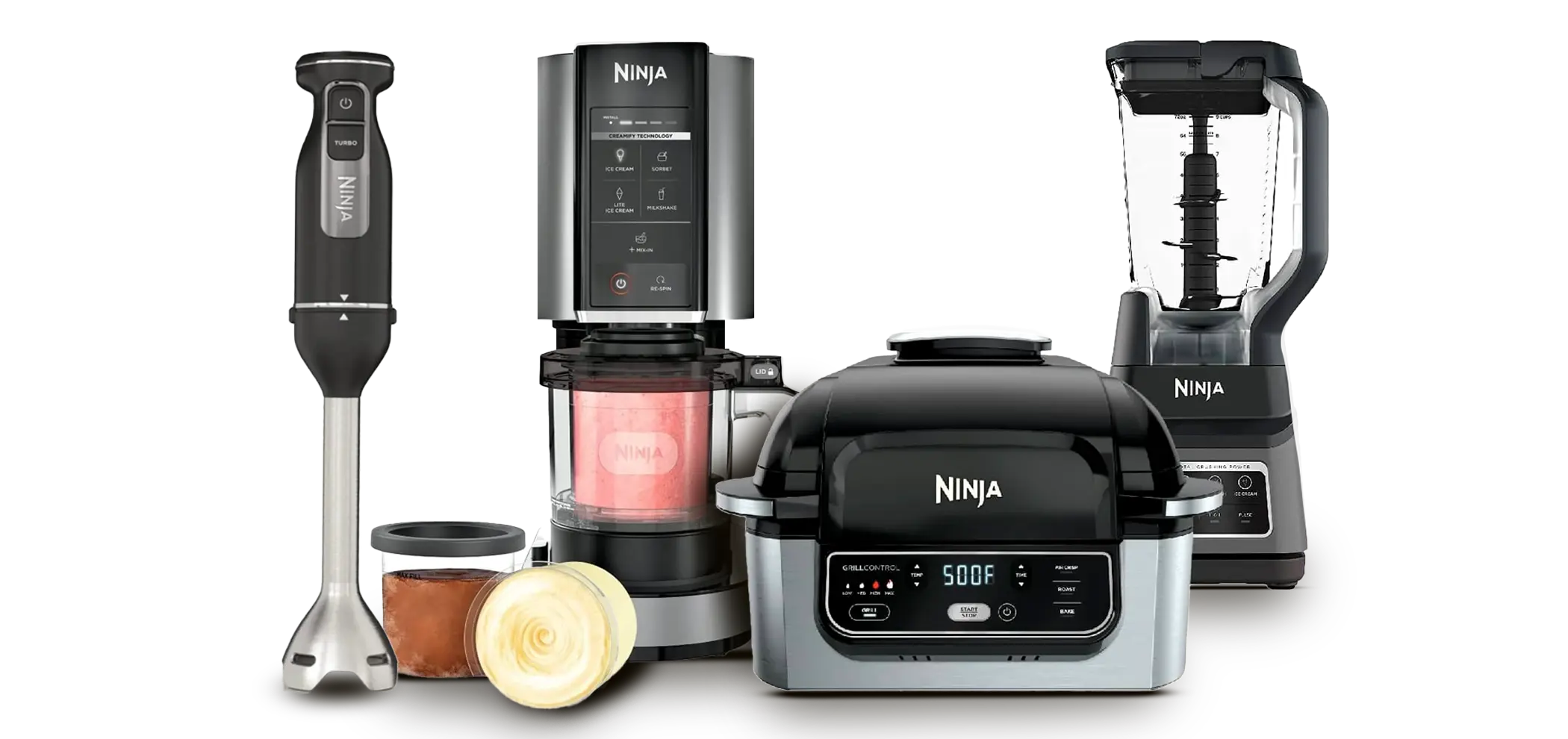 Ninja SS401 Foodi Power Blender Ultimate System con jarra de mezcla y  procesamiento de alimentos de 72 onzas, máquina para batido XL y extractor  de