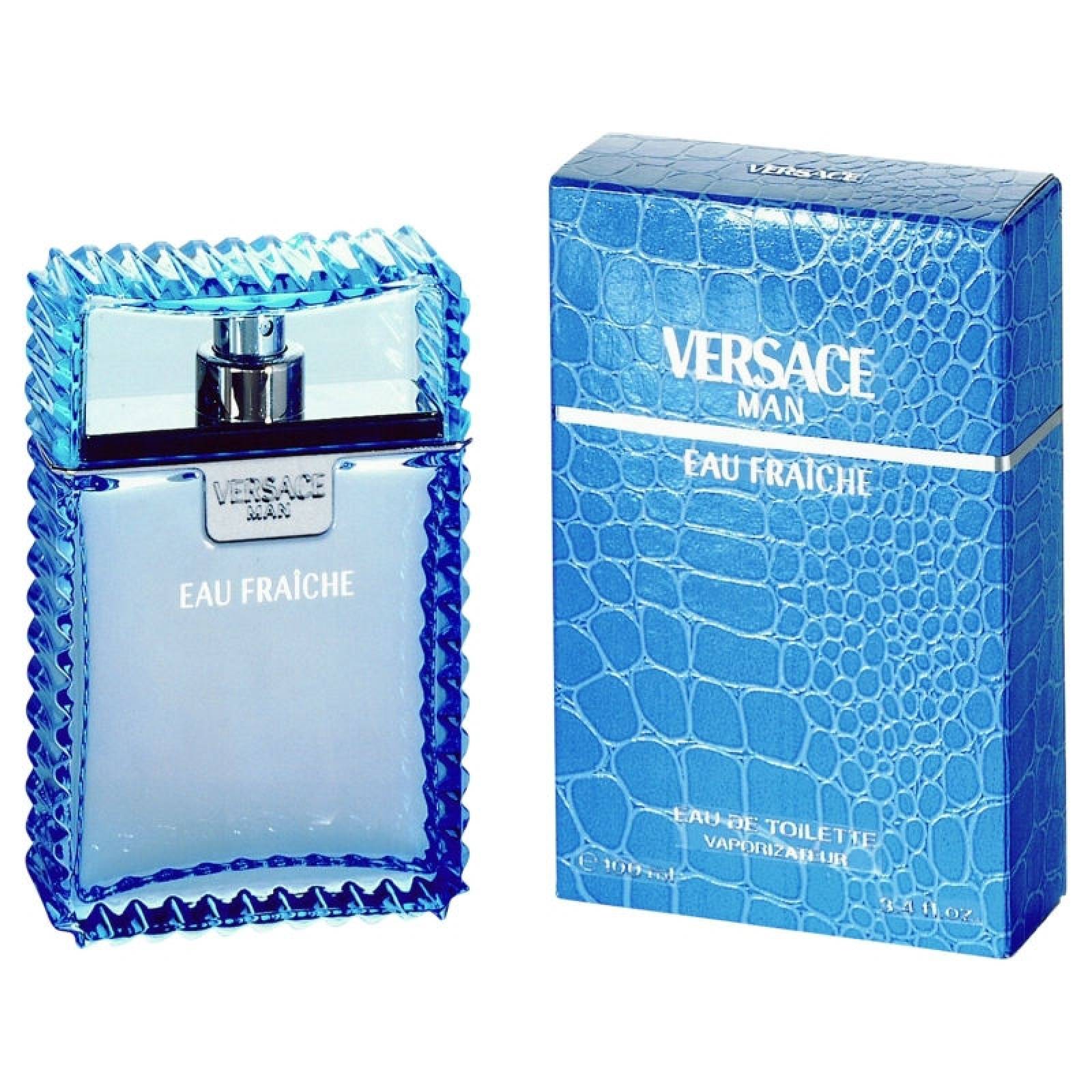 Eau fraiche for men de versace eau de toilette 100 ml fragancia para