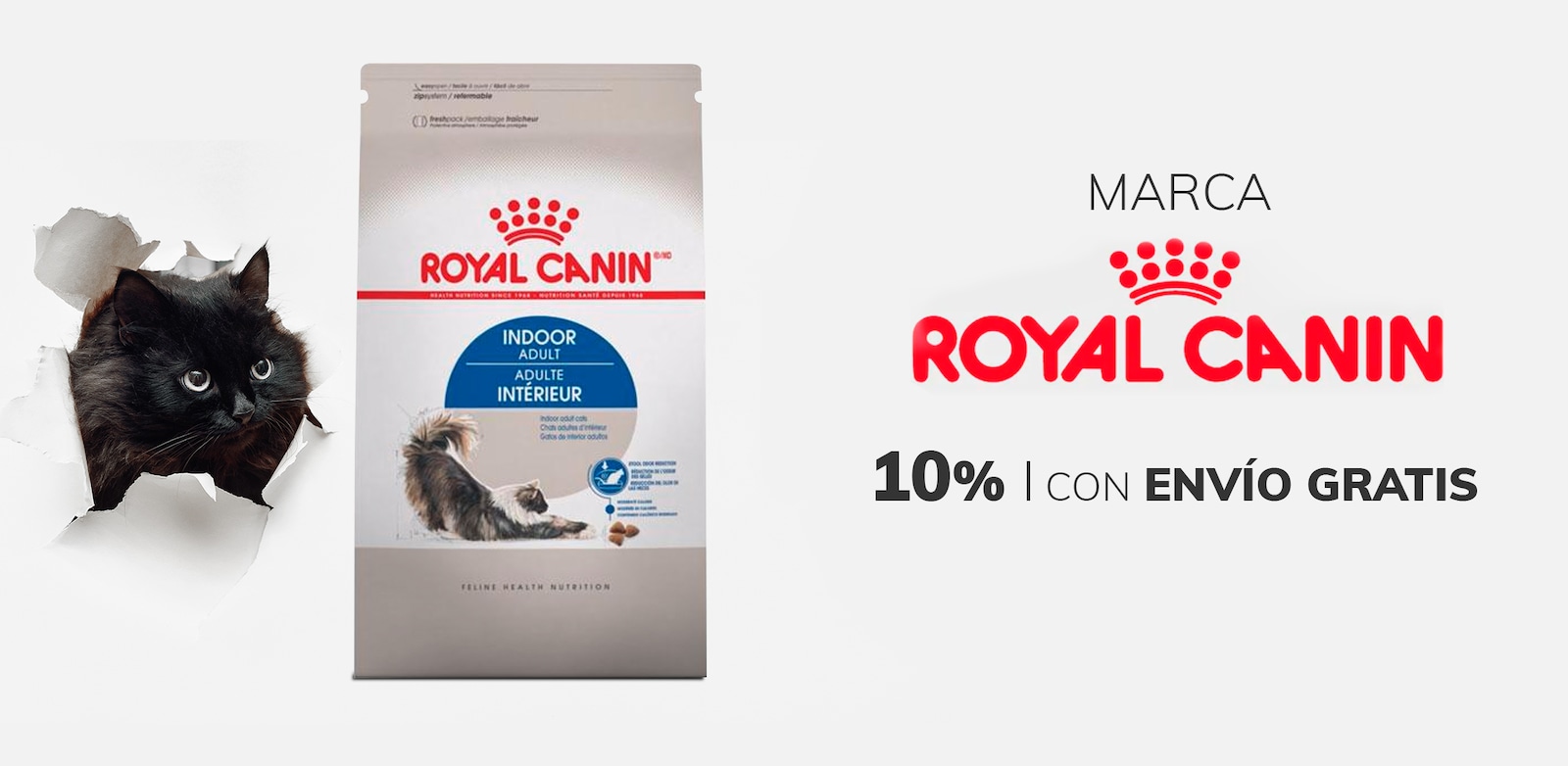 Marca Royal Canin 10%